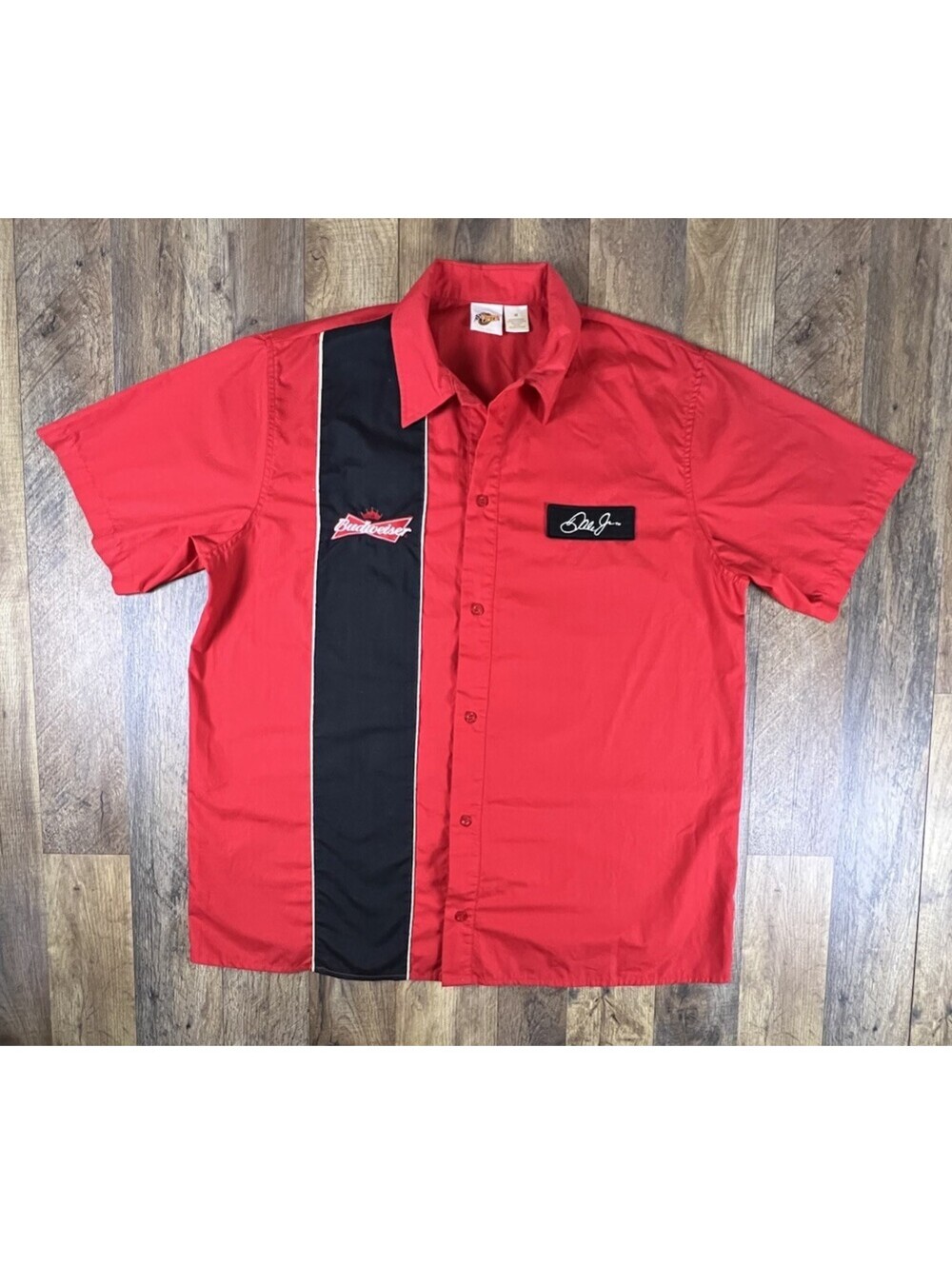 Vintage Winners Circle Dale Earnhardt Jr Budweiser NASCAR Racing Mechanic M